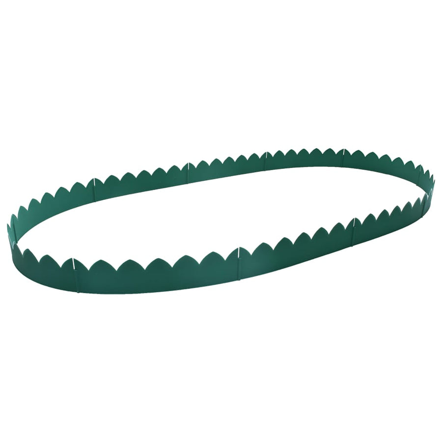 Gazonranden 10 St 65X15 Cm Pp Groen