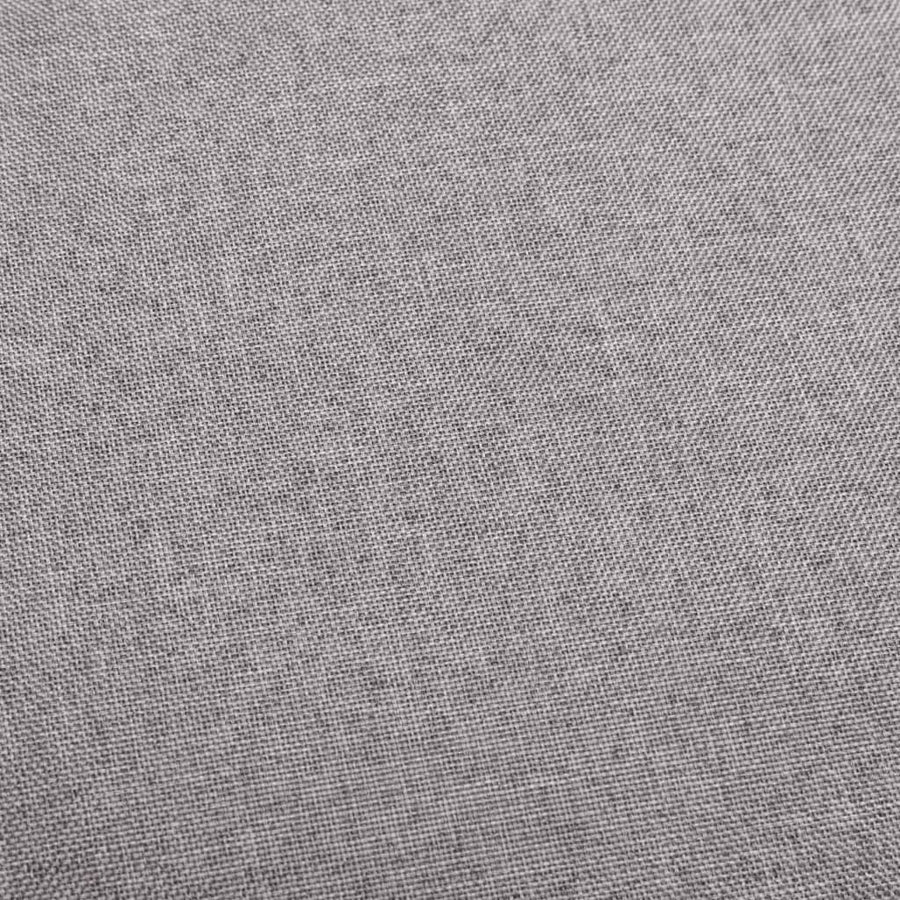 Barstoelen 2 St Stof Lichtgrijs light grey and light brown