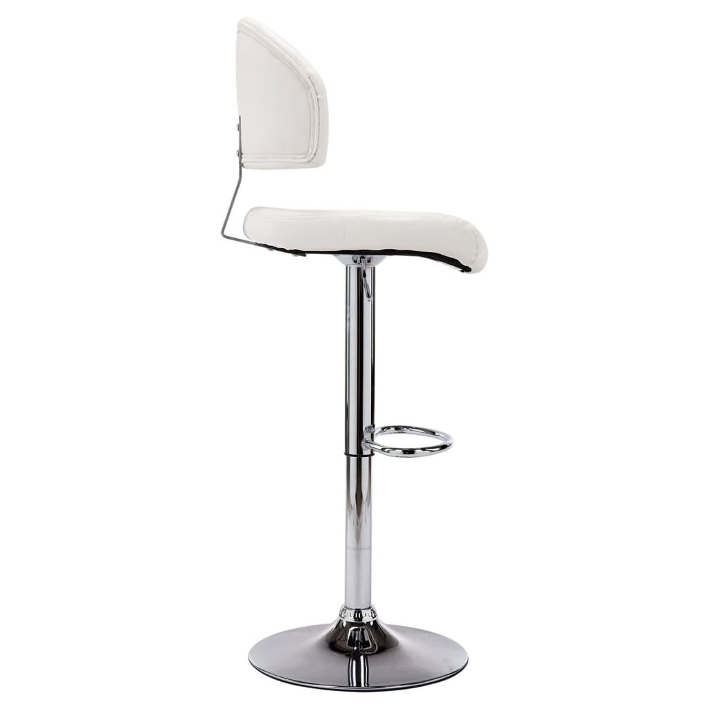 Barkruk Kunstleer Wit 1