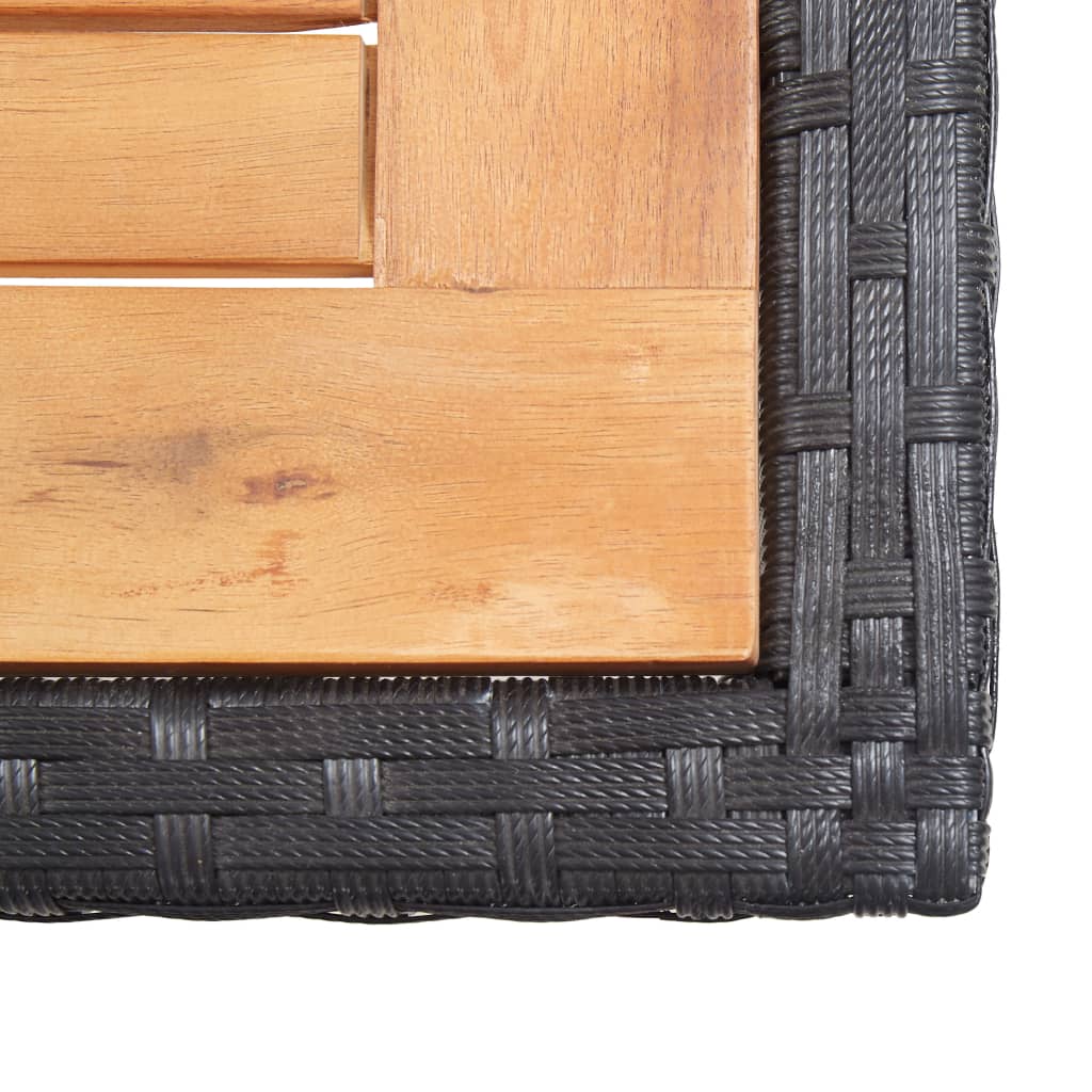 17-Delige Tuinset Met Kussens Poly Rattan 13