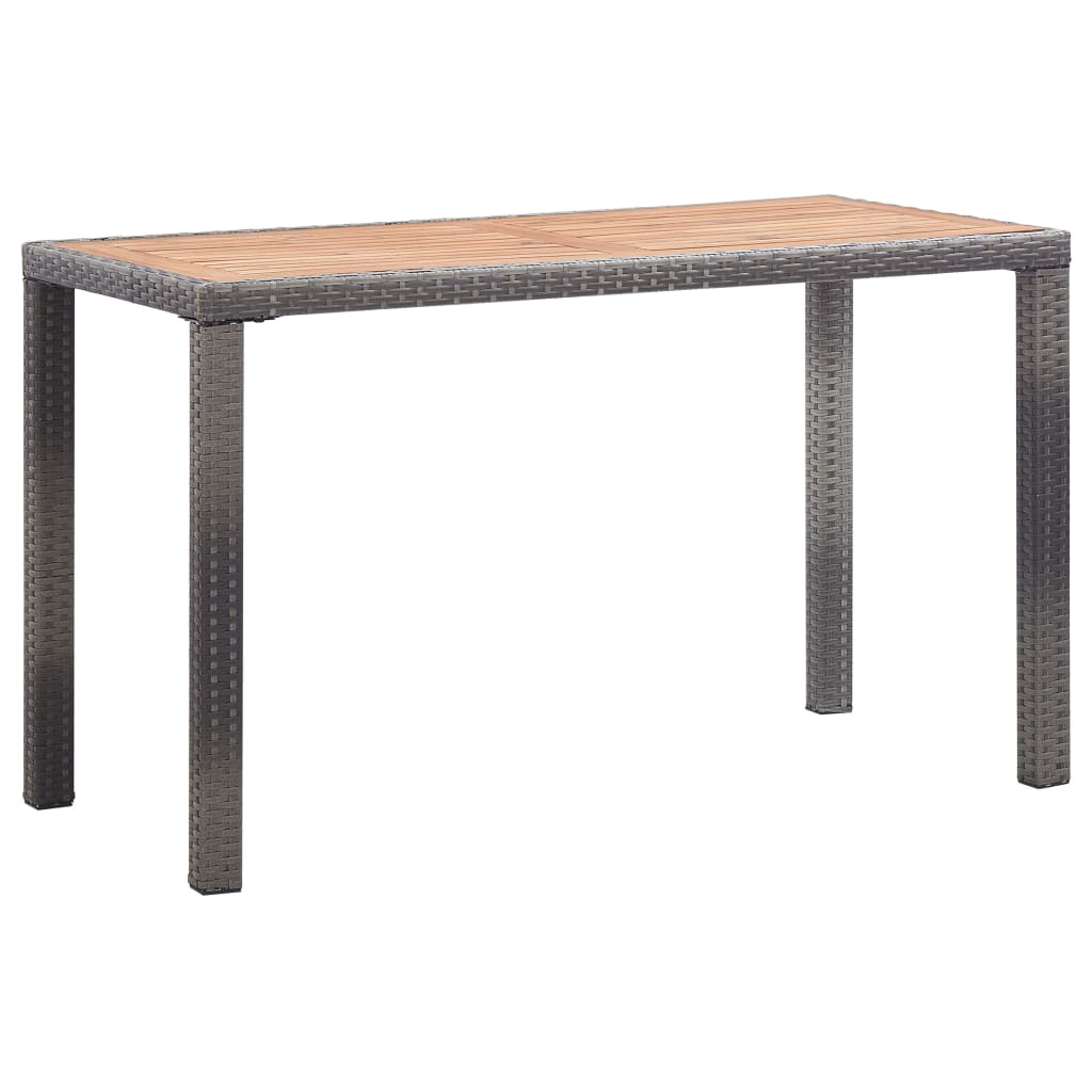 Tuintafel Massief Acaciahout 123 x 60 x 74 cm