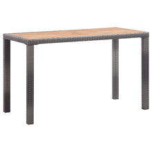 Tuintafel Massief Acaciahout 123 x 60 x 74 cm