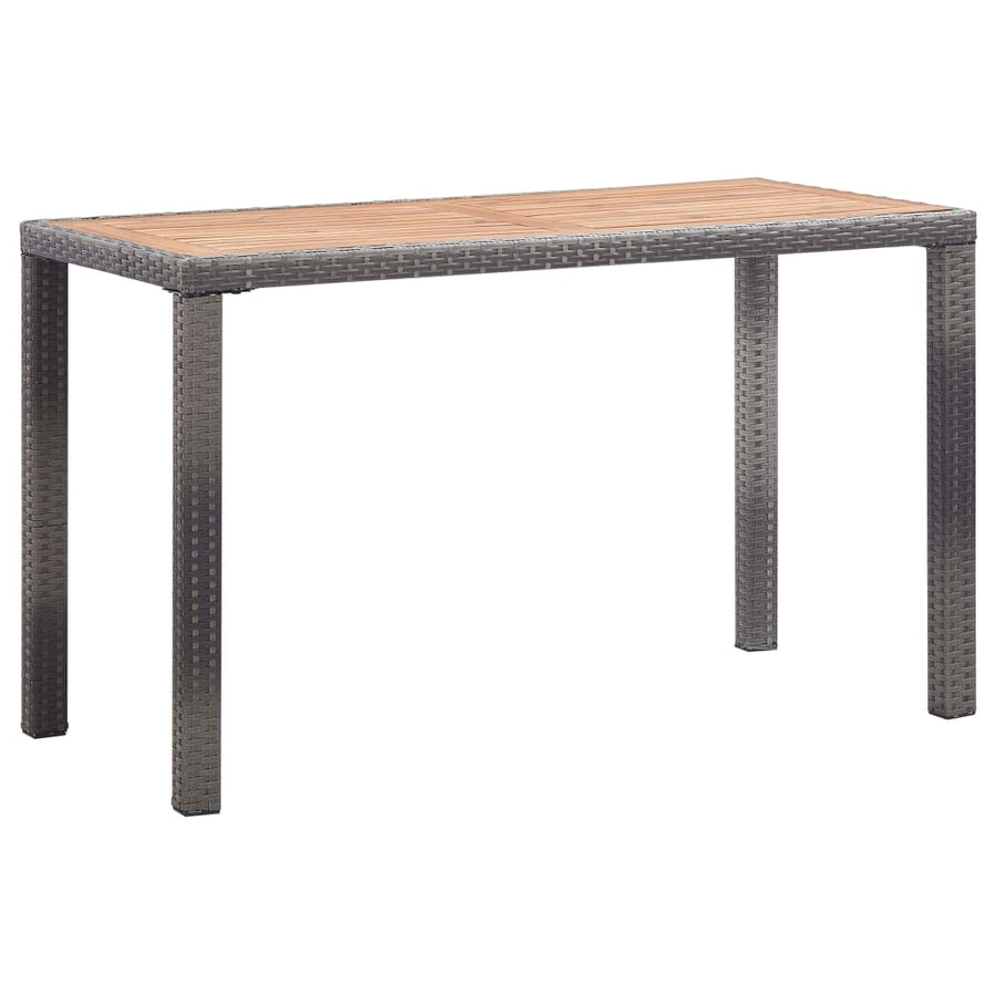 Tuintafel Massief Acaciahout 123 x 60 x 74 cm