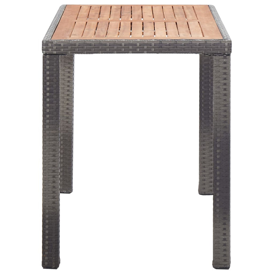 Tuintafel Massief Acaciahout 123 x 60 x 74 cm