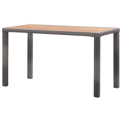 Tuintafel Massief Acaciahout 123 x 60 x 74 cm