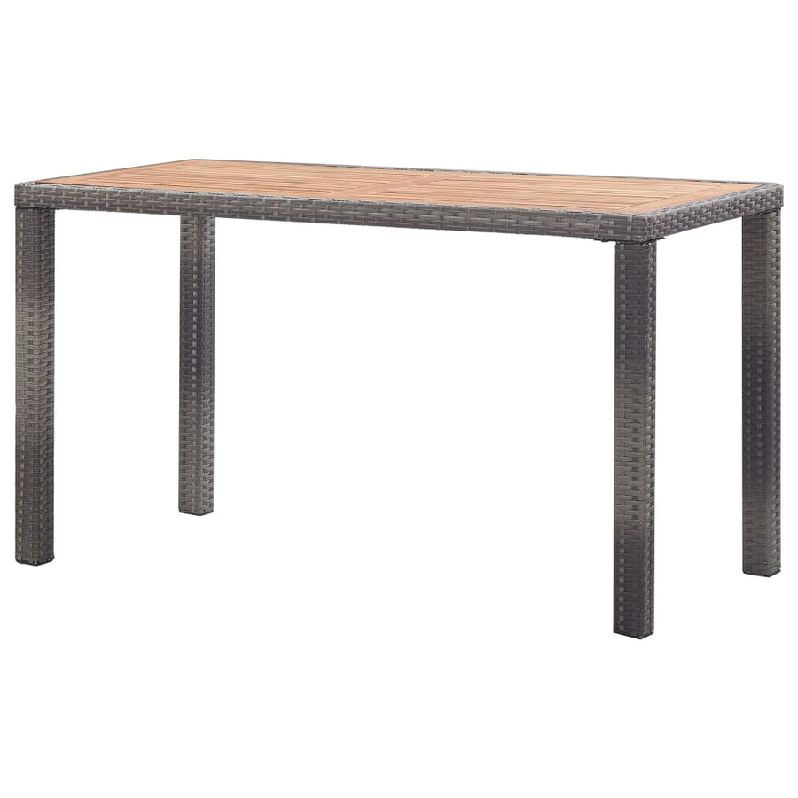 Tuintafel Massief Acaciahout 123 x 60 x 74 cm