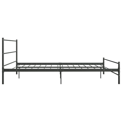 Bedframe Metaal 180 x 200 cm Grijs