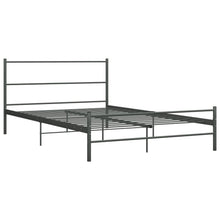 Bedframe Metaal 160 x 200 cm Grijs