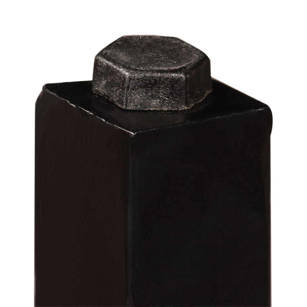 Barset En Echt Leer 180 cm Massief acaciahout