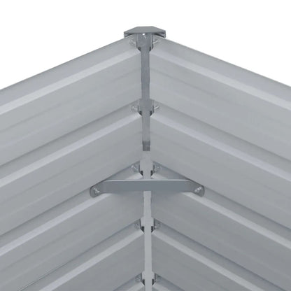 Plantenbak Verhoogd Gegalvaniseerd Staal 160 x 80 x 77 cm