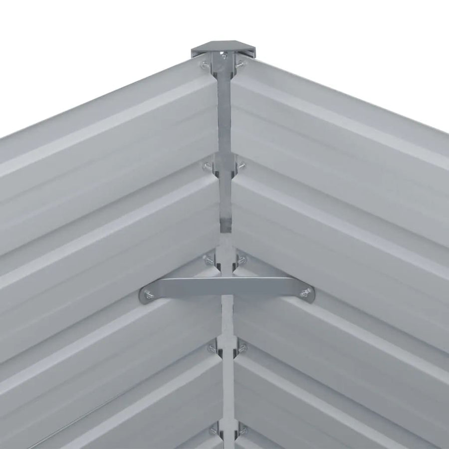 Plantenbak Verhoogd Gegalvaniseerd Staal 160 x 80 x 77 cm