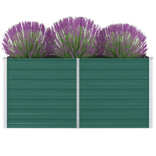 Plantenbak Verhoogd Gegalvaniseerd Staal 160 x 80 x 77 cm