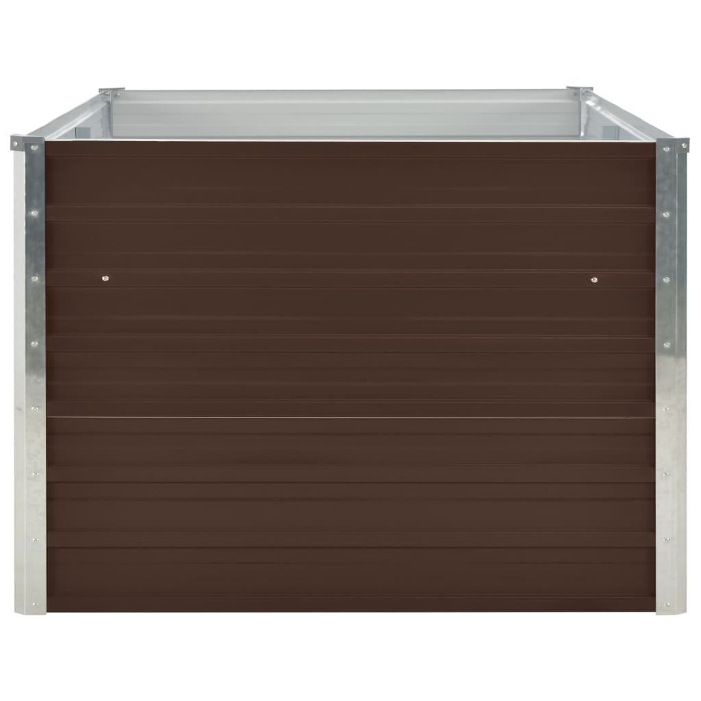 Plantenbak Verhoogd Gegalvaniseerd Staal 160 x 80 x 45 cm