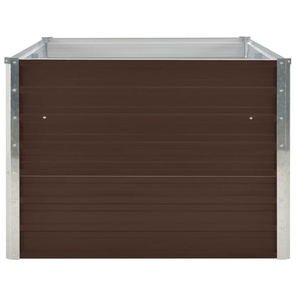 Plantenbak Verhoogd Gegalvaniseerd Staal 160 x 80 x 45 cm