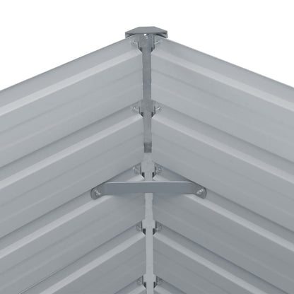 Plantenbak Verhoogd Gegalvaniseerd Staal 160 x 80 x 45 cm