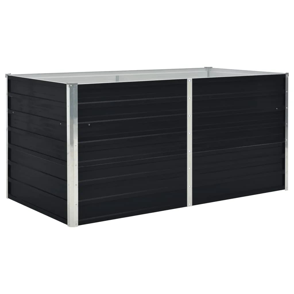 Plantenbak Verhoogd Gegalvaniseerd Staal 160 x 80 x 45 cm