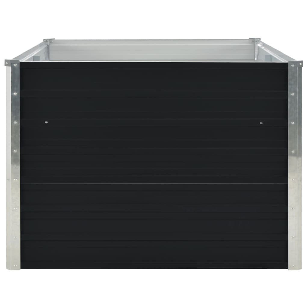 Plantenbak Verhoogd Gegalvaniseerd Staal 160 x 80 x 45 cm