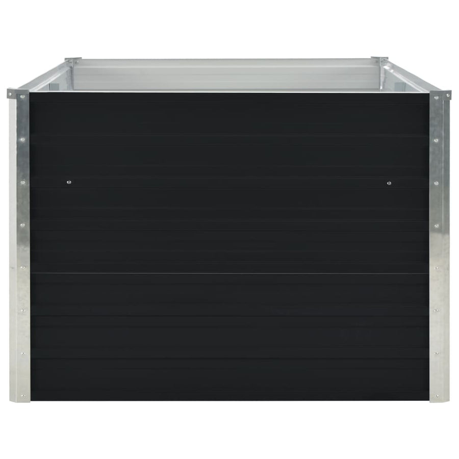 Plantenbak Verhoogd Gegalvaniseerd Staal 160 x 80 x 45 cm