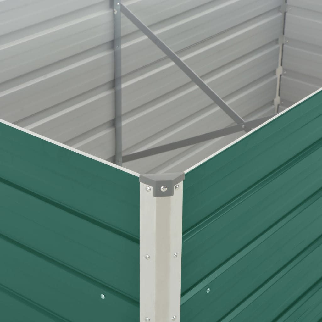 Plantenbak Verhoogd Gegalvaniseerd Staal 160 x 80 x 45 cm