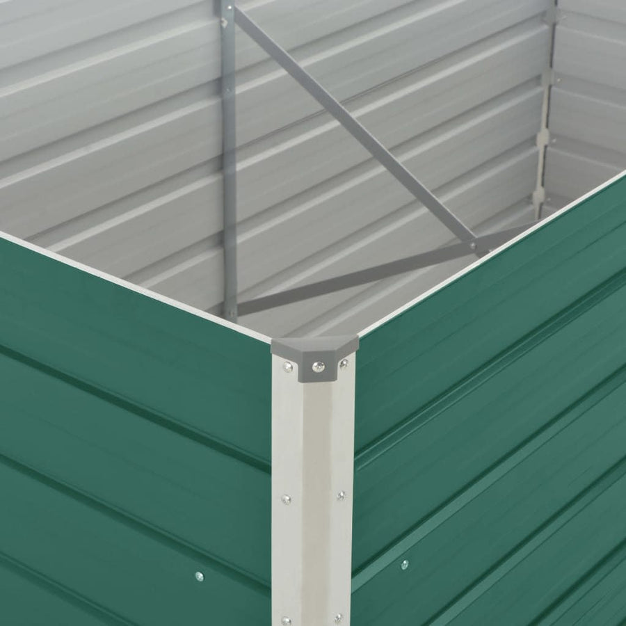 Plantenbak Verhoogd Gegalvaniseerd Staal 160 x 80 x 45 cm