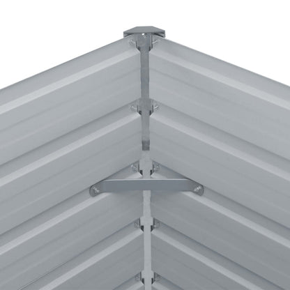 Plantenbak Verhoogd Gegalvaniseerd Staal 160 x 80 x 45 cm