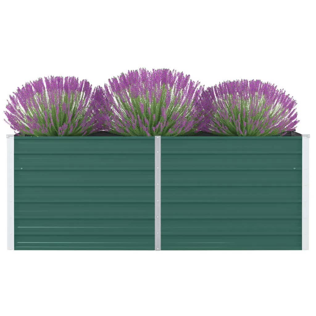 Plantenbak Verhoogd Gegalvaniseerd Staal 160 x 80 x 45 cm