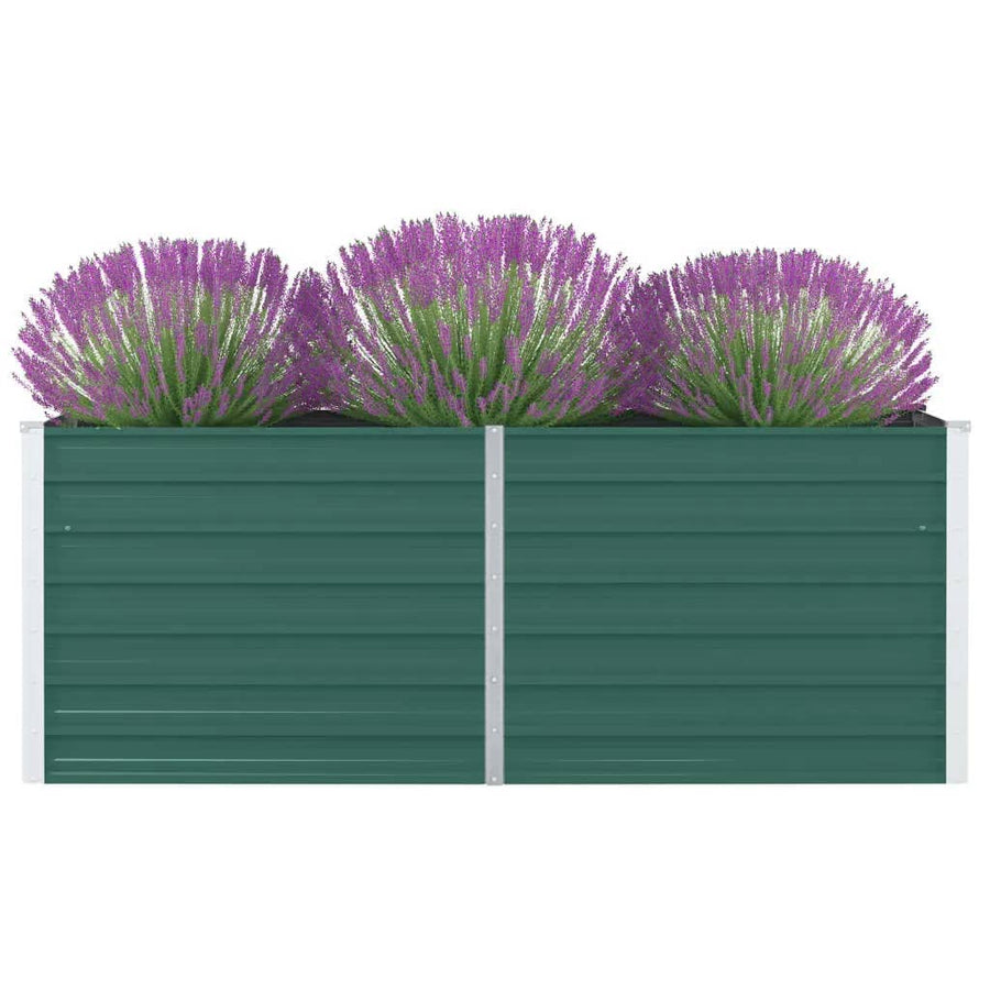 Plantenbak Verhoogd Gegalvaniseerd Staal 160 x 80 x 45 cm