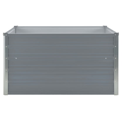 Plantenbak Verhoogd 00X00X45 Cm Gegalvaniseerd Staal Grijs