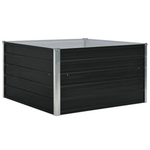 Plantenbak Verhoogd 00X00X45Cm Gegalvaniseerd Staal Antraciet