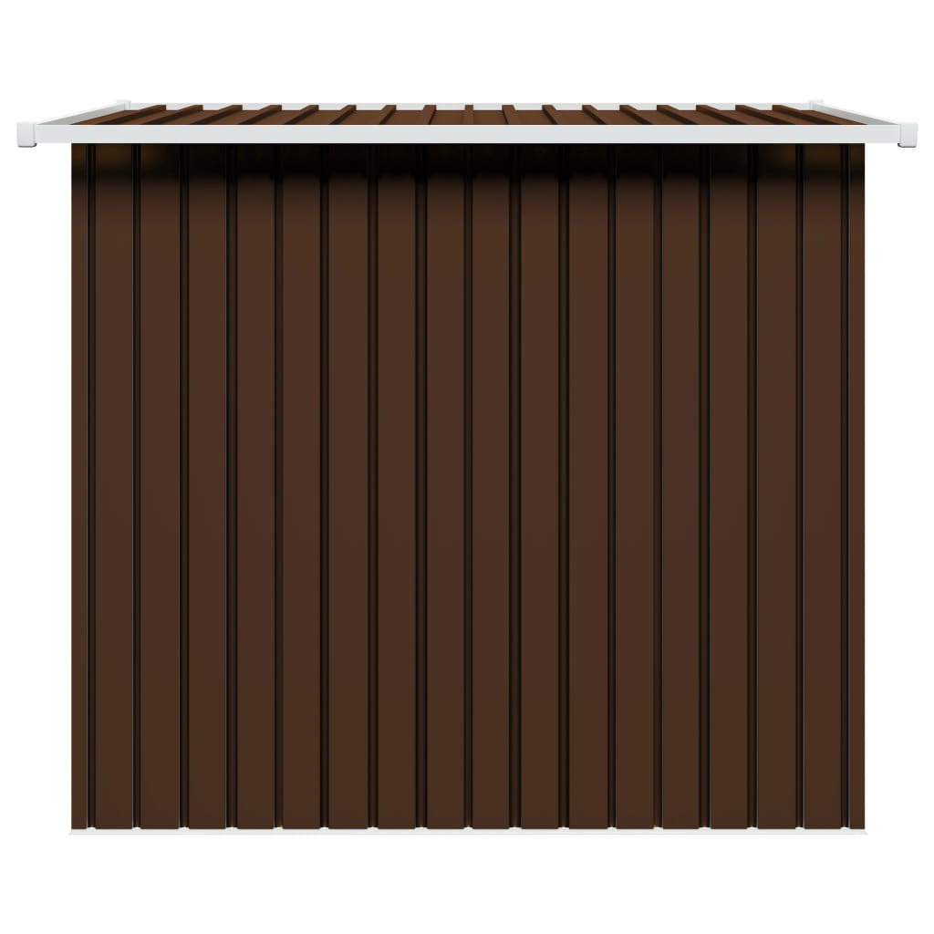 Tuinberging 194X121X181 Cm Staal Bruin