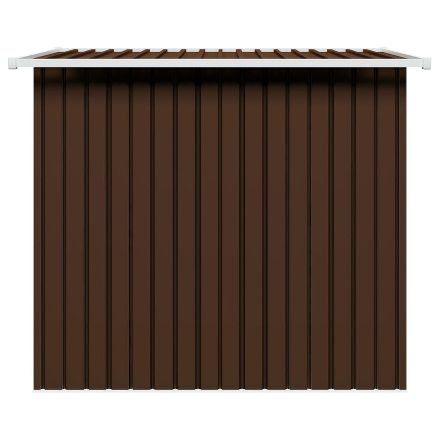 Tuinberging 194X121X181 Cm Staal Bruin