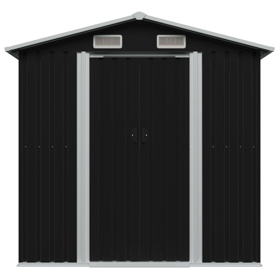 Tuinberging 204X132X186 Cm Staal Antraciet