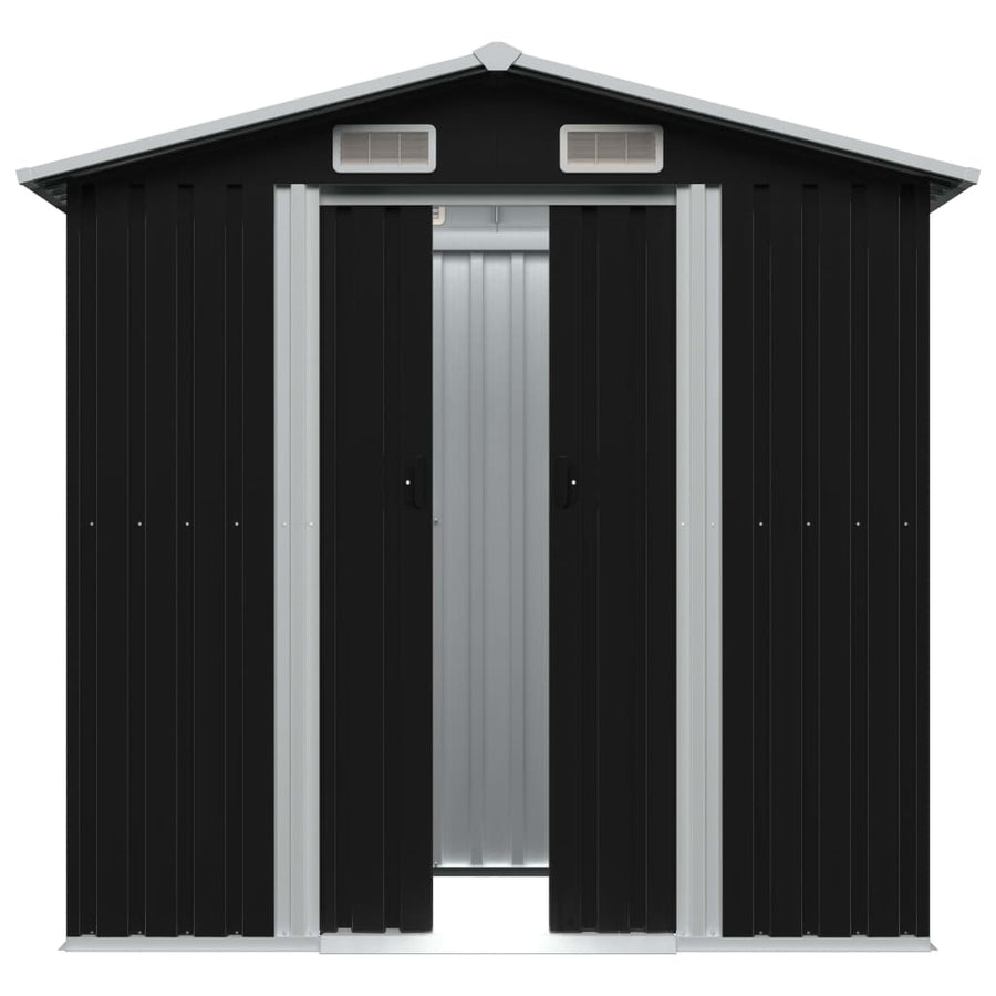 Tuinberging 204X132X186 Cm Staal Antraciet