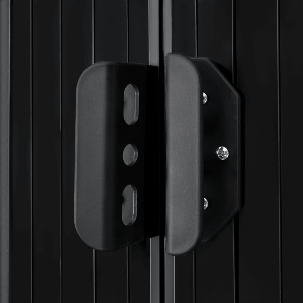 Tuinberging 204X132X186 Cm Staal Antraciet