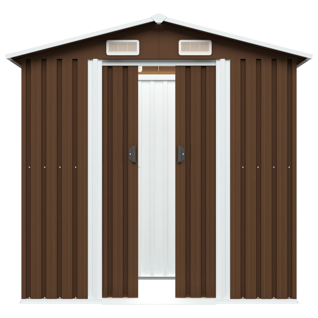 Tuinberging 204X132X186 Cm Staal Bruin