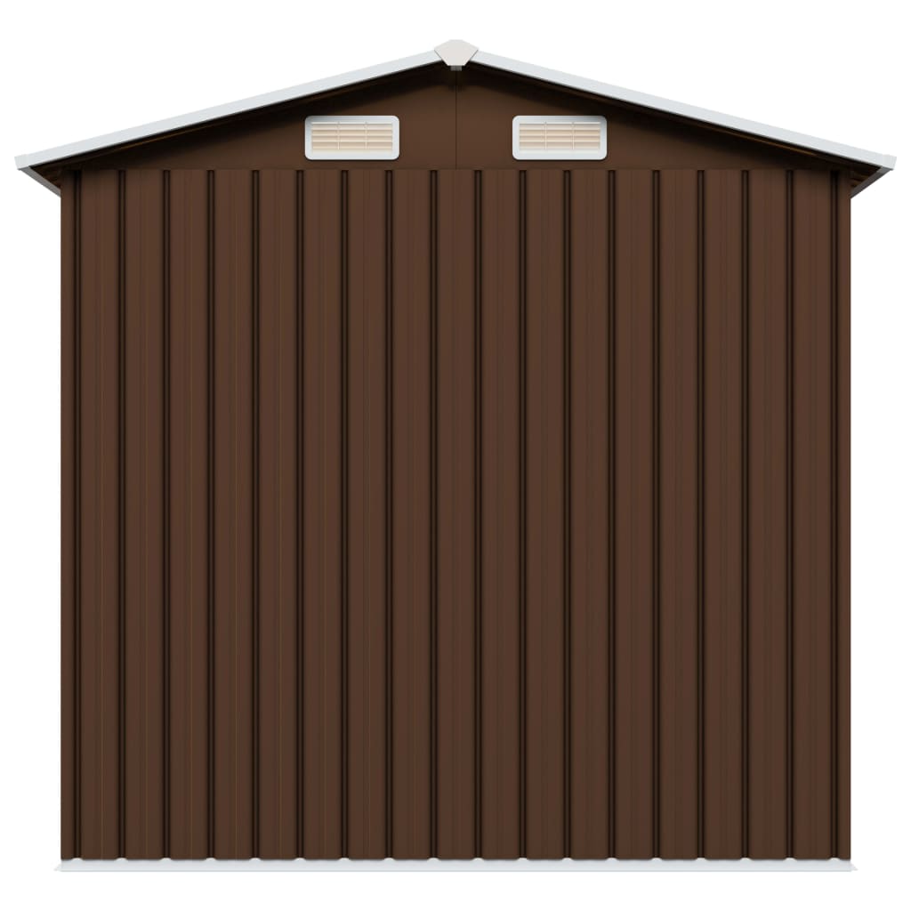 Tuinberging 204X132X186 Cm Staal Bruin