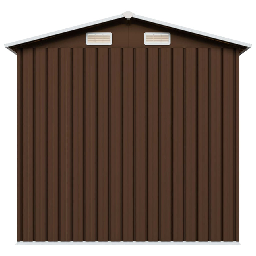 Tuinberging 204X132X186 Cm Staal Bruin