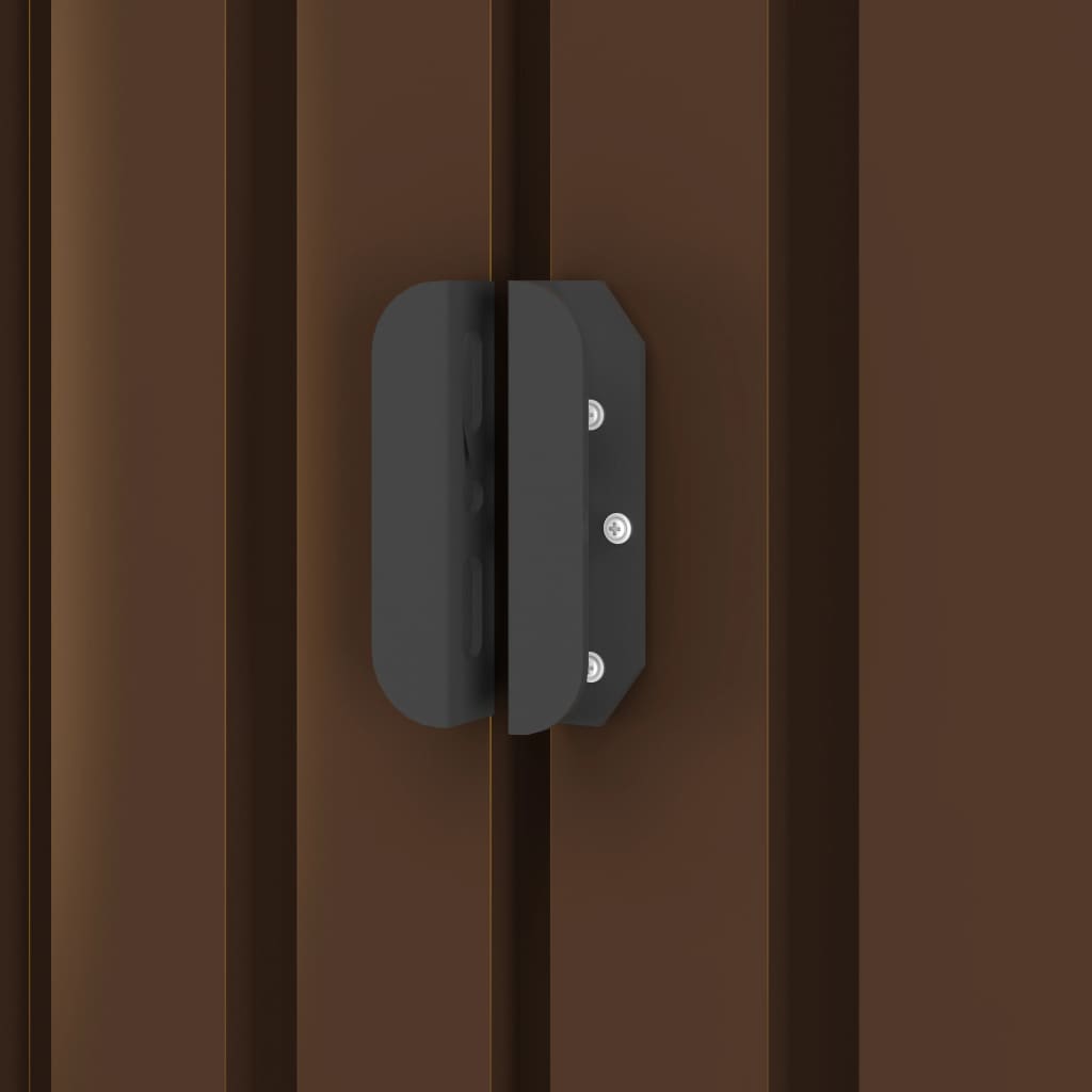 Tuinberging 257X205X178 Cm Staal Bruin