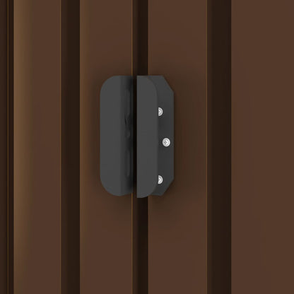 Tuinberging 257X205X178 Cm Staal Bruin