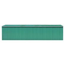 Tuinschuur 257X779X181 Cm Gegalvaniseerd Staal Groen