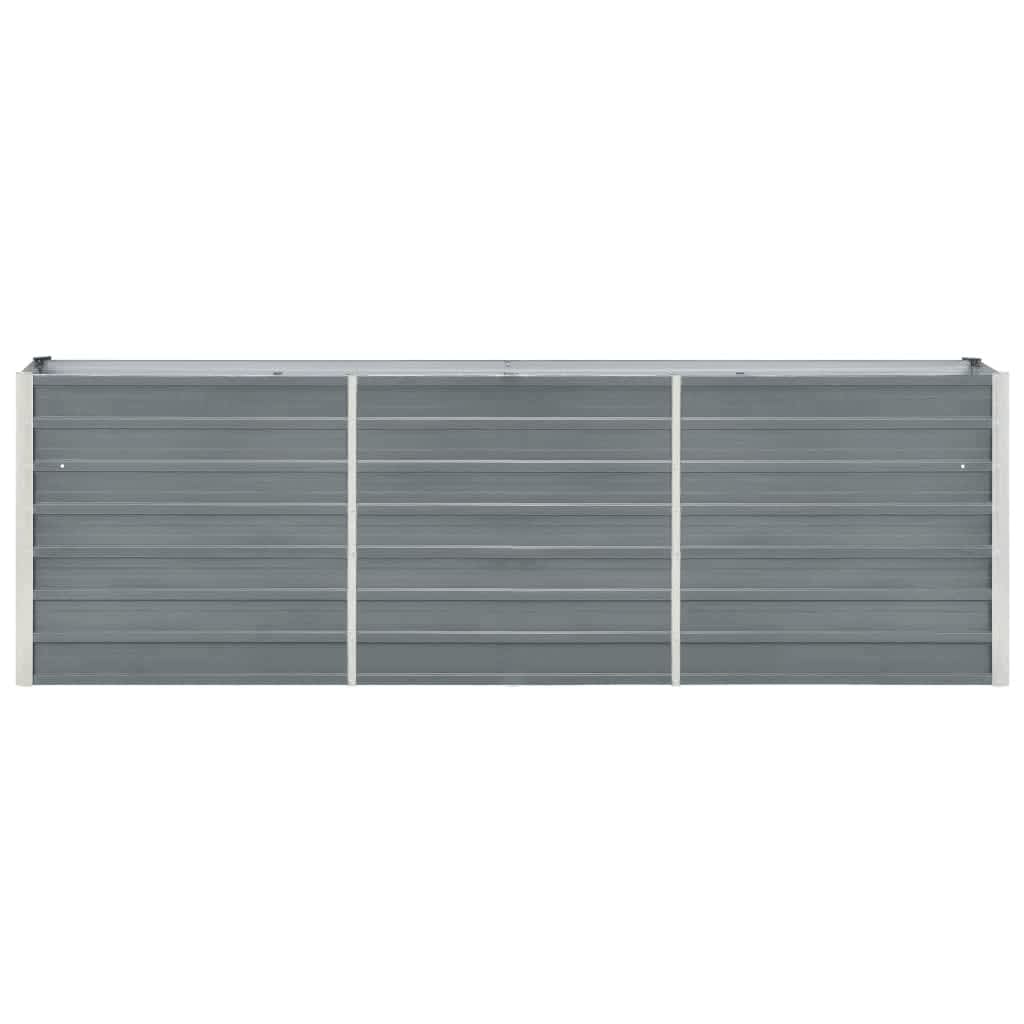 Plantenbak Verhoogd Gegalvaniseerd Staal 240 x 40 x 77 cm