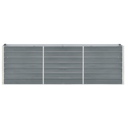 Plantenbak Verhoogd Gegalvaniseerd Staal 240 x 40 x 77 cm