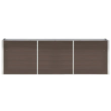 Plantenbak Verhoogd Gegalvaniseerd Staal 240 x 40 x 77 cm