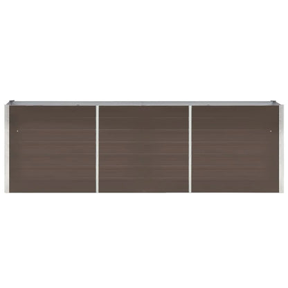 Plantenbak Verhoogd Gegalvaniseerd Staal 240 x 40 x 77 cm