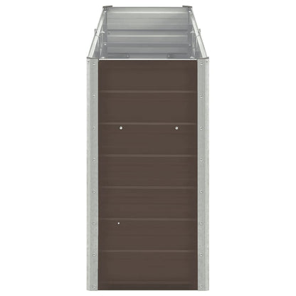 Plantenbak Verhoogd Gegalvaniseerd Staal 240 x 40 x 77 cm
