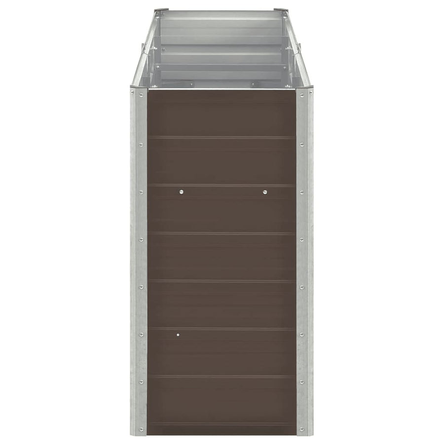 Plantenbak Verhoogd Gegalvaniseerd Staal 240 x 40 x 77 cm