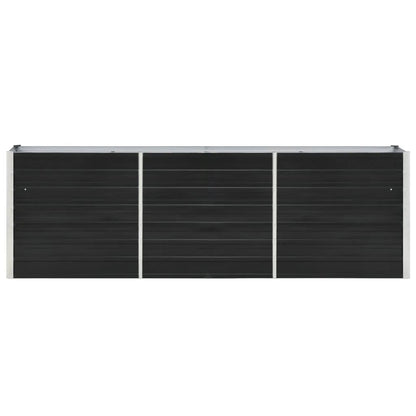 Plantenbak Verhoogd Gegalvaniseerd Staal 240 x 40 x 77 cm