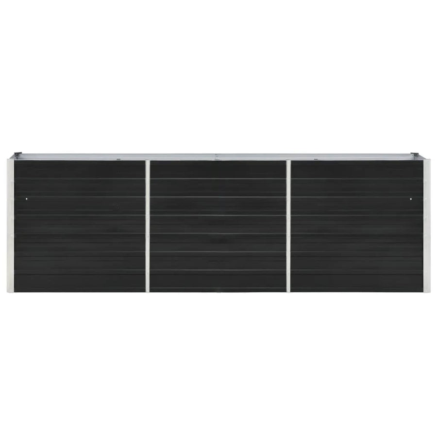 Plantenbak Verhoogd Gegalvaniseerd Staal 240 x 40 x 77 cm