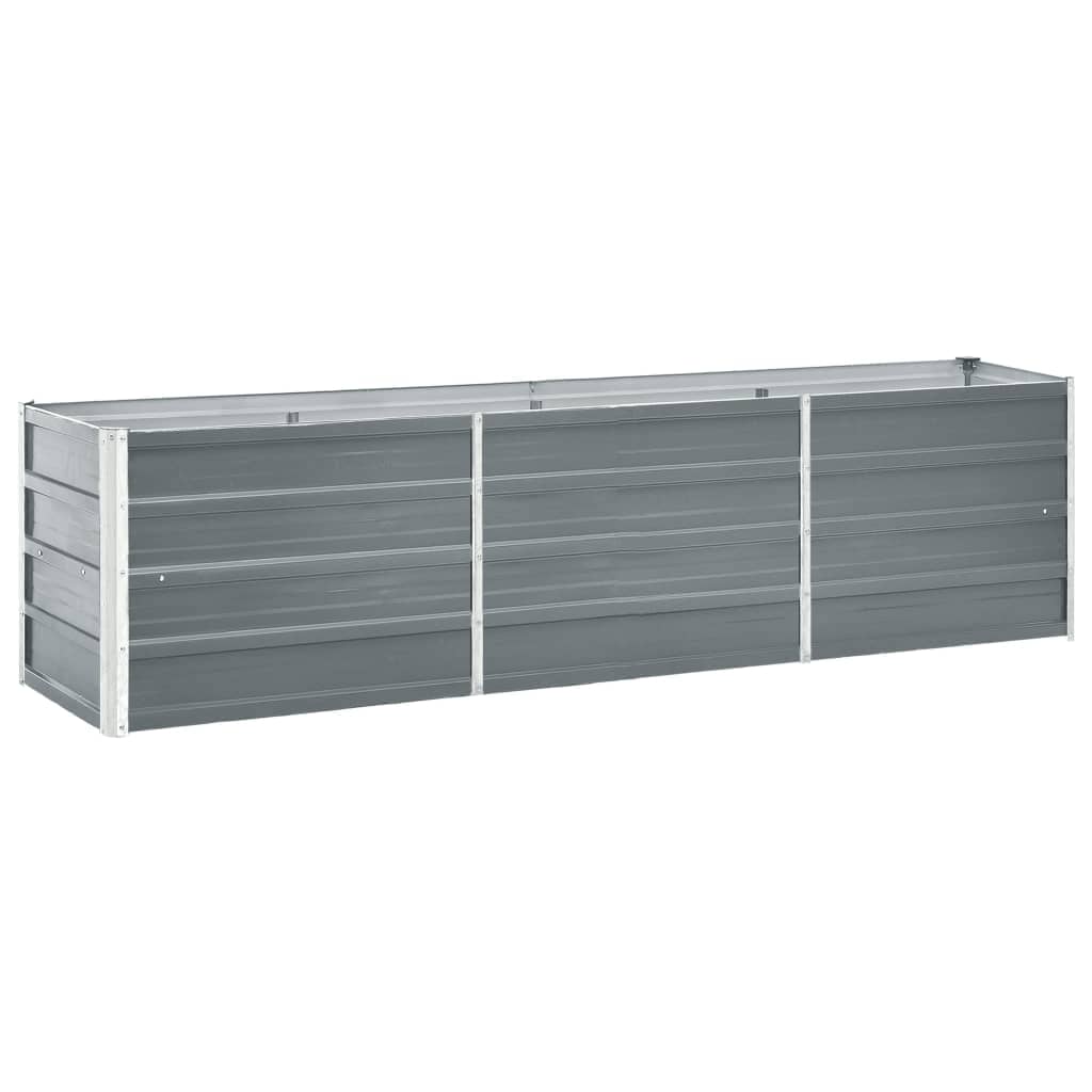 Plantenbak Verhoogd Gegalvaniseerd Staal 240 x 40 x 45 cm