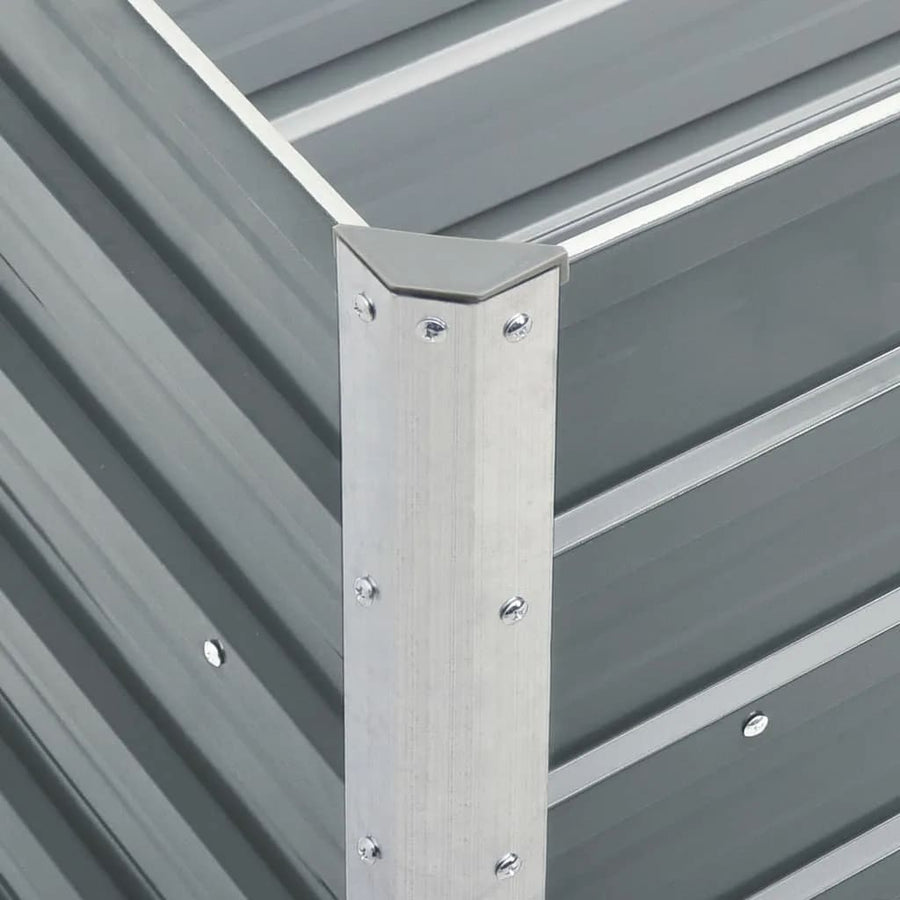 Plantenbak Verhoogd Gegalvaniseerd Staal 240 x 40 x 45 cm